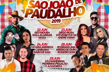 Prefeitura do Paudalho divulga programação do São João 2019