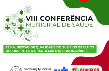 Prefeitura do Paudalho realizará VIII Conferência Municipal de Saúde de Paudalho